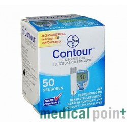 BZ-Teststreifen Bayer  Next Generation Contour Teststreifen Dose mit 50 Teststreifen PZN 8884487