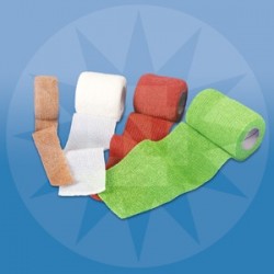 selbsthaftende Binde 6cm weiß