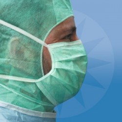 OP-Mundschutz mit Gummibändern